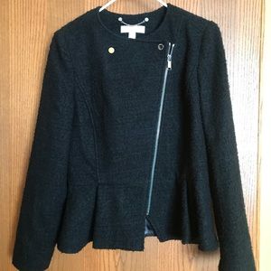 Michael Kors asymmetrical wool jacket